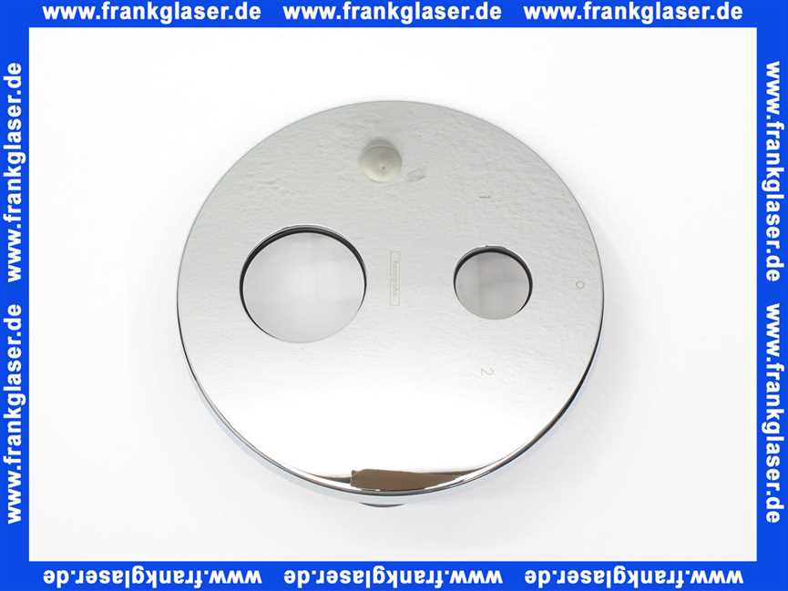 96552 Hans Grohe Rosette verchromt m.Abs.u.Umste. f.Mondaro UP-Te