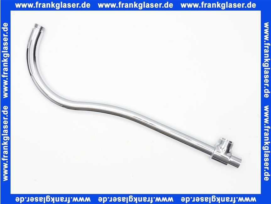 96747000 Hans Grohe Brausearm gebogen Axor Carlton Showerpipe chrom