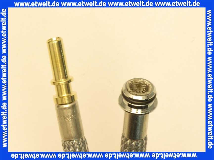 96921000 Hans Grohe Schlauchanschluss BS/DN8/Schraub. Glideflex/1750