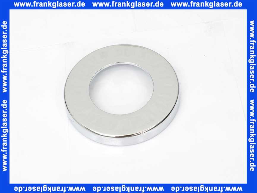 97779000 Hans Grohe Rosette Axor Citterio 4-Loch Wannen- armatur d:70mm chrom