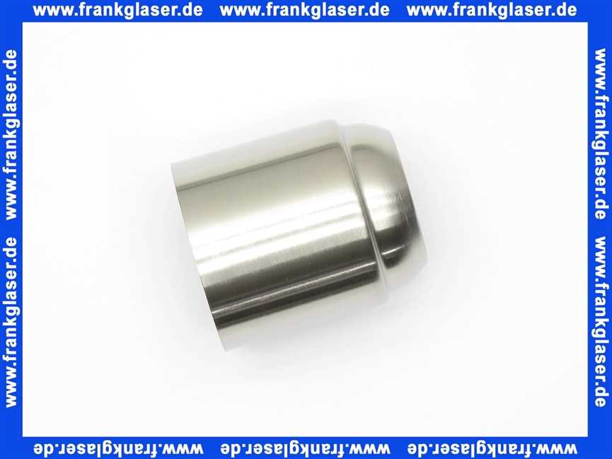 97800800 HansGrohe Kugelrosette, Edelstahl Optic