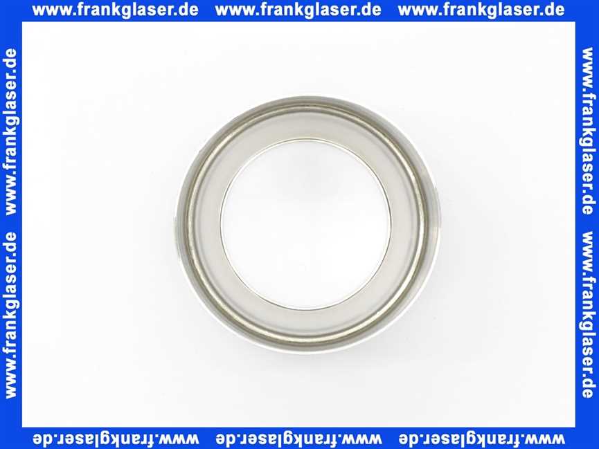 97800800 HansGrohe Kugelrosette, Edelstahl Optic