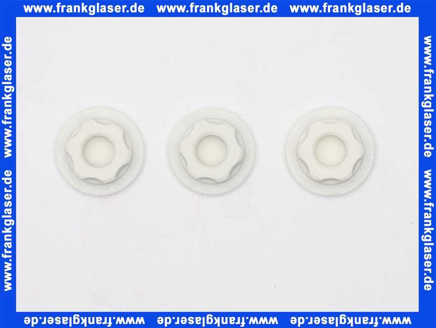 97987000 Hans Grohe Porzellankappen Axor Montreux hot/cold/Ringe