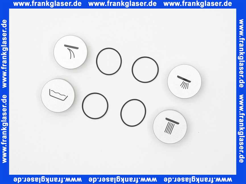 98367000 Hans Grohe Symbol-Set Taste Push Select