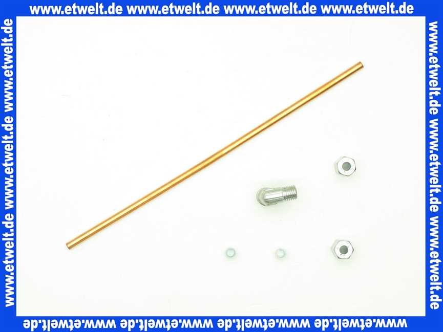 1002551 Hansa Heiztechnik Ölleitung mit Anschlussnippel Hansa