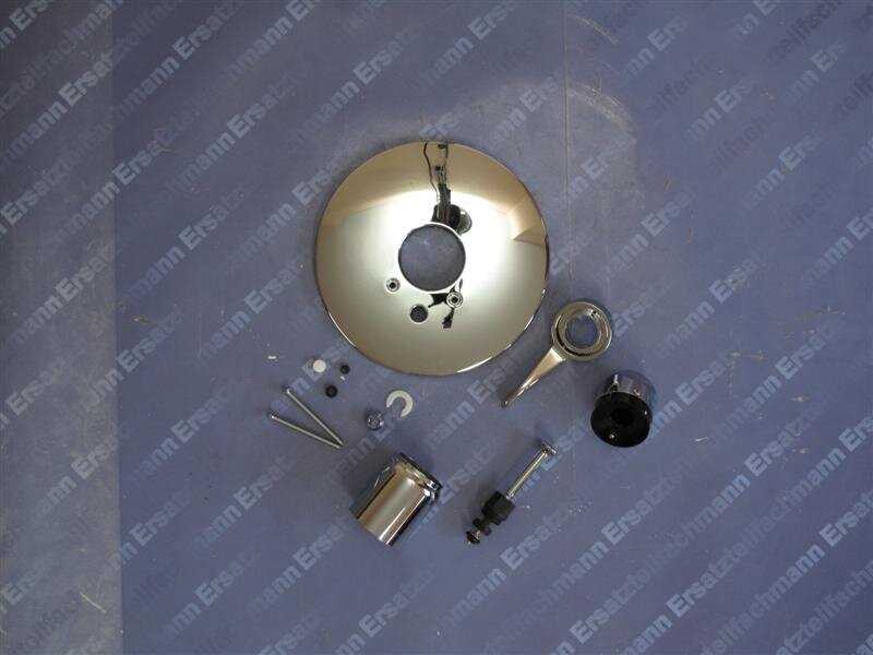 08629175 Hansa Fertig-Montage-Set Serie Mix für UP-Thermostat verchromt