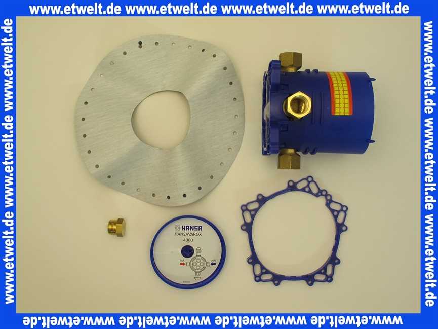 40000000 Hansavarox Einbaukörper ohne Vorabsperrung
