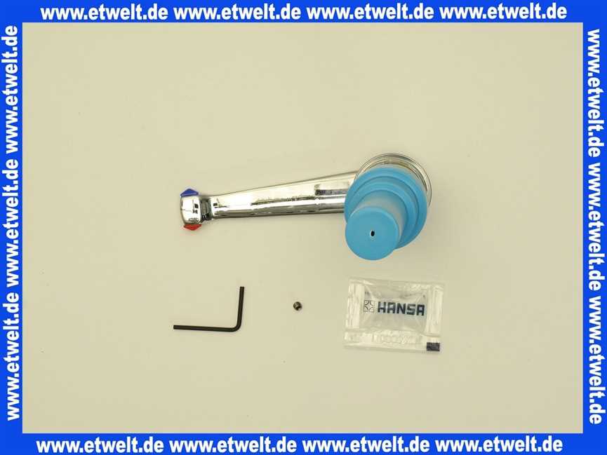 59901549 Hansa Oberteil Kartusche für Unterputz - Hebelmischer mit kurzem Hebel alte Artikel Nr.: 901549