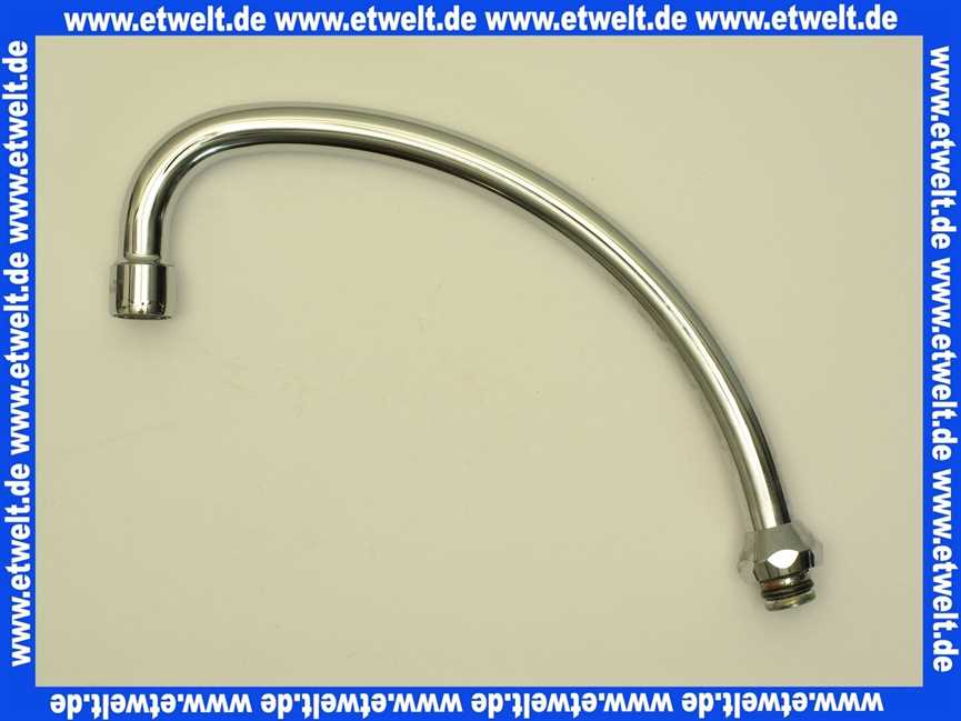 59902056 Hansa HU-Auslauf schwenkbar mit Perlator® Strahlregler Mischdüse Luftsprudler 18x180mm