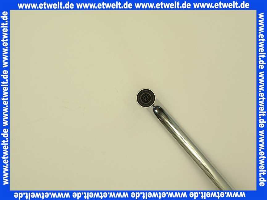 59902056 Hansa HU-Auslauf schwenkbar mit Perlator® Strahlregler Mischdüse Luftsprudler 18x180mm