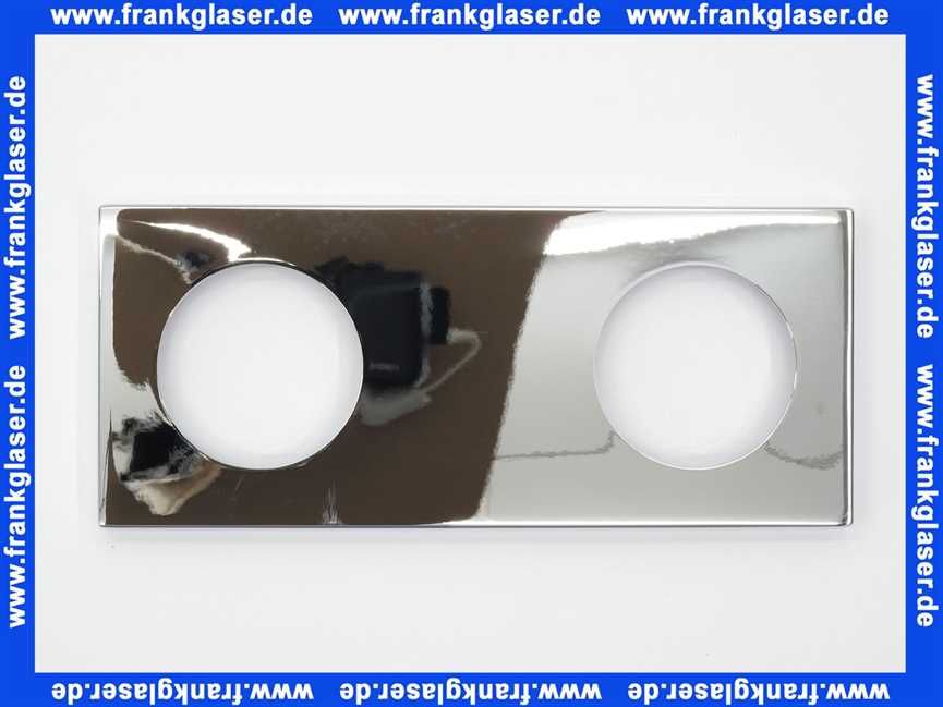 59913703 Hansa Rosette 175 x 75 mm chrom zu Matrix