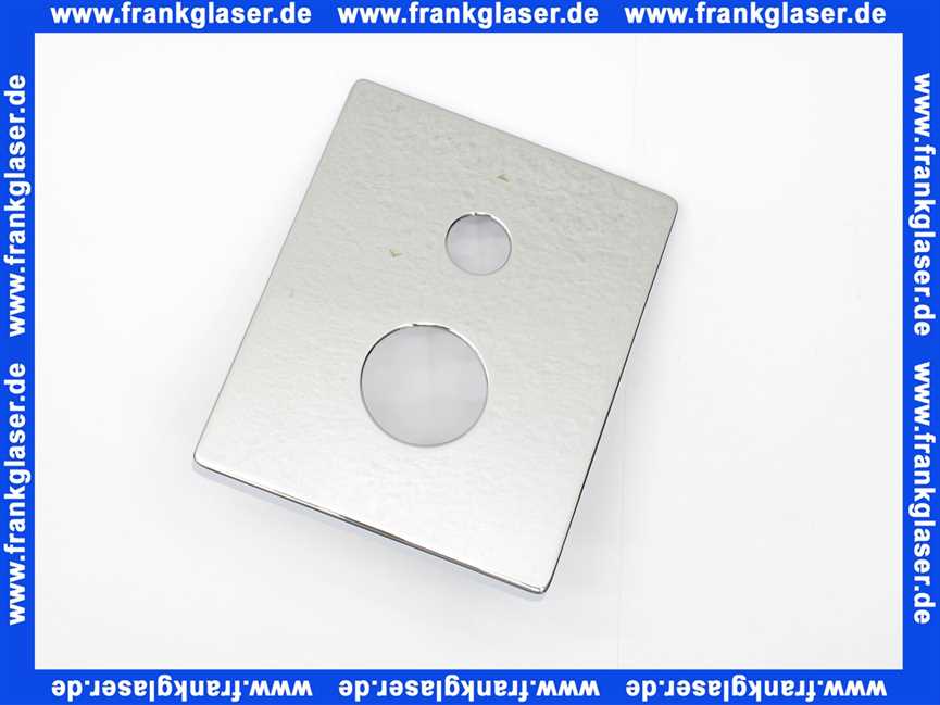 Hansa Rosette 59914327 185 x 150 mm chrom