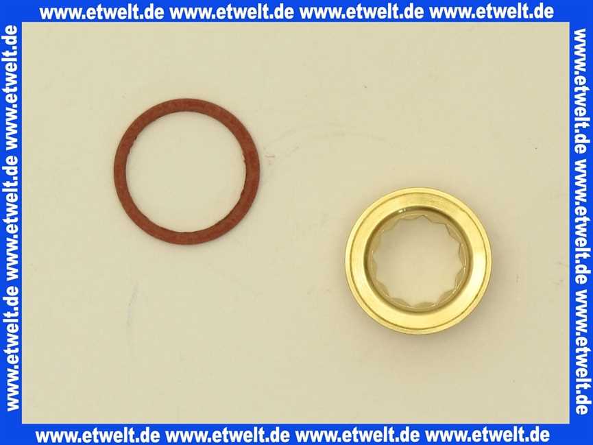 904616 Hansa Ventilsitz 1/2 mit Dichtung