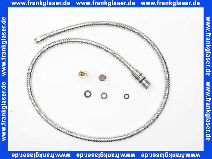 59906726 Hansa Schlauch für Ausziehbrause Handbrause verchromt