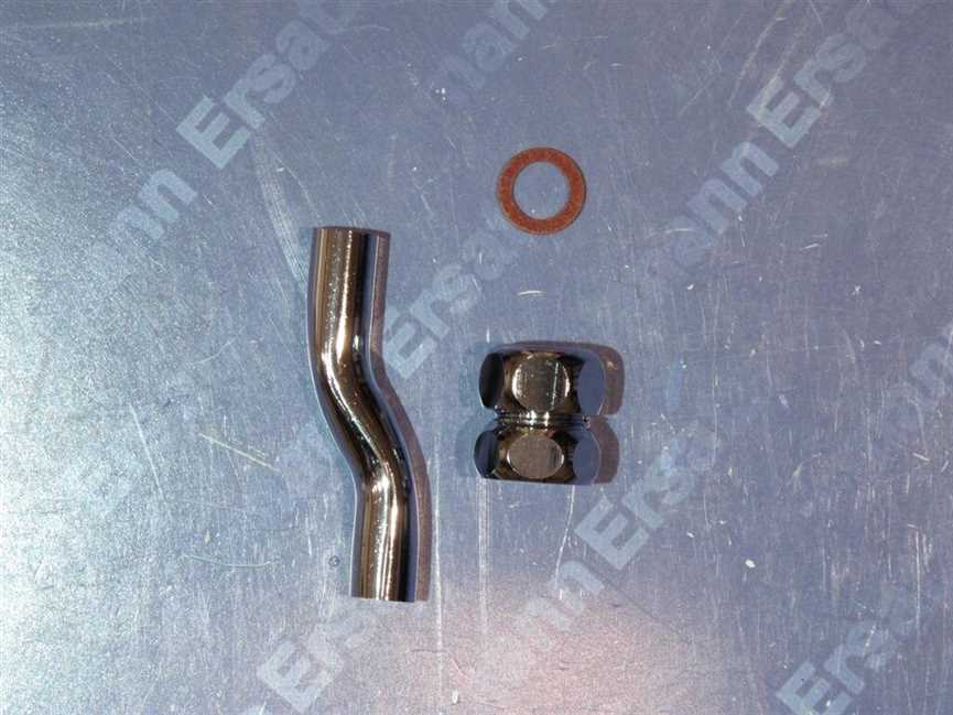 912042 Hansa Kaltwasseranschluss-Rohr 75 mm komplett