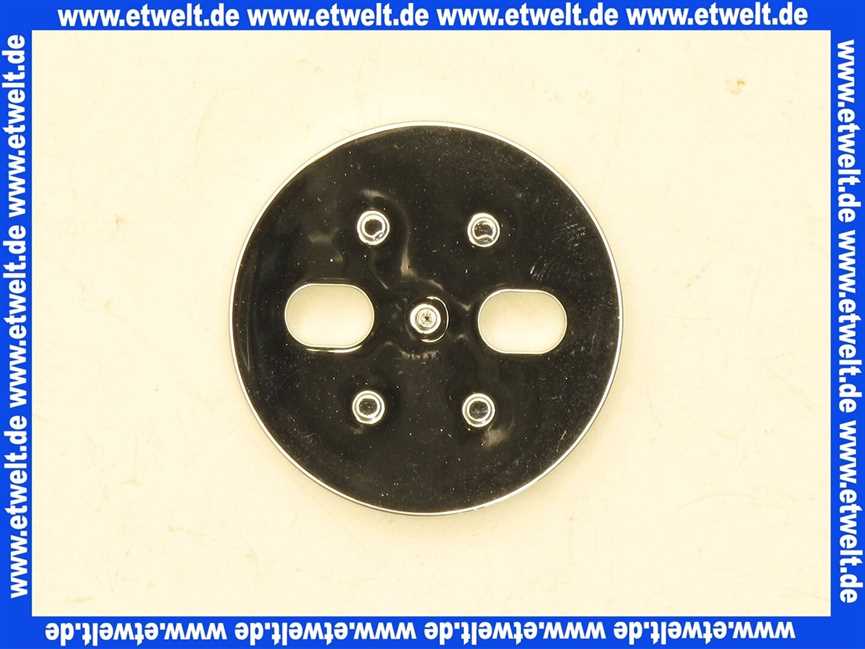 912462 Hansa Distanzstück 5mm Designo verchromt