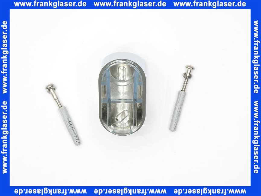 28321000 Positionshalter für Schläuche mit konischer Mutter verchromt Brausehalter Wandhalter für Handbrause