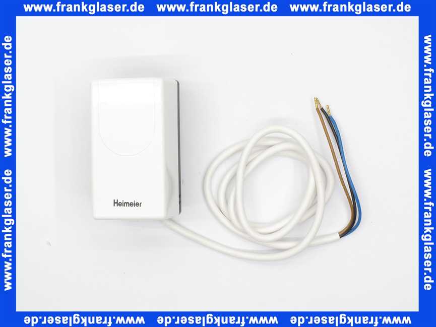 18881-00.500 Heimeier elektro-motorischer Stellantrieb für Thermostat- und Dreiwegeventile