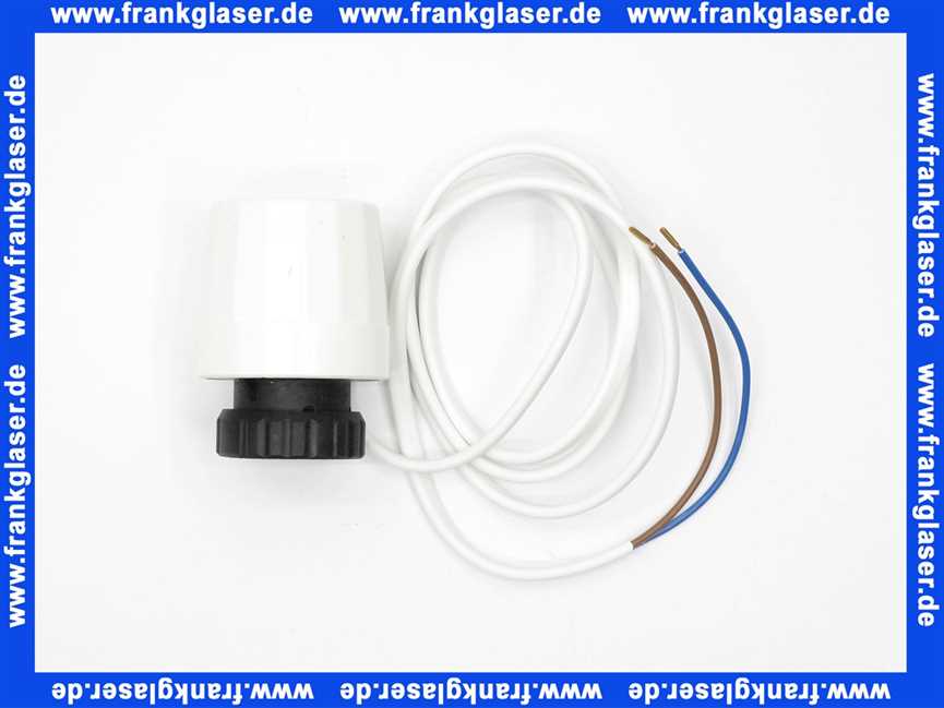 180100500 Heimeier Stellantrieb 230 V weiss stromlos geschlossen