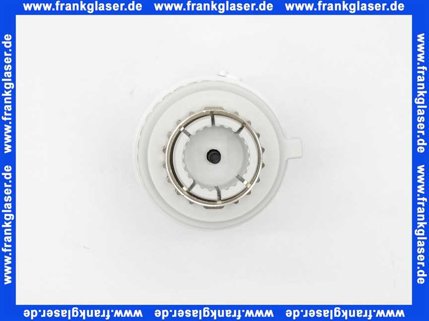 600000500 Heimeier Thermostatkopf mit Festfühler K weiss für Heizkörperventile mit Gewinde M 30 x 1,5