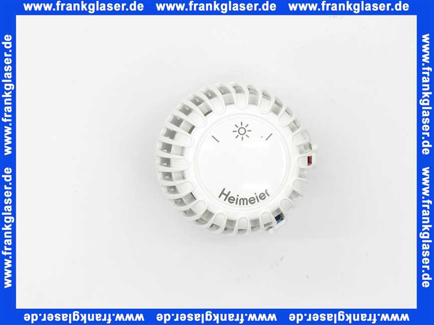 602000500 Heimeier Festfühler K weiss Behördenausführung