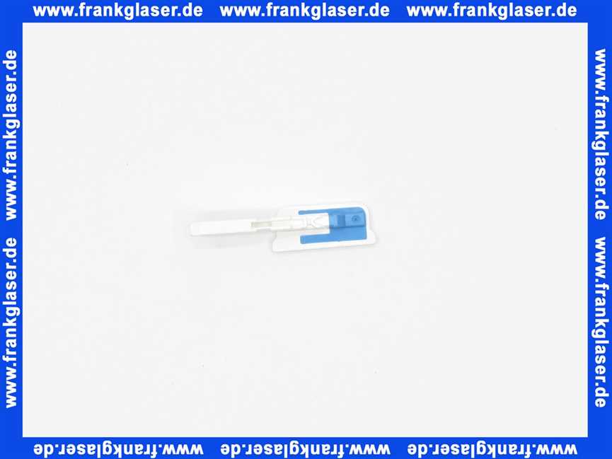 608001105 Heimeier Sparclip zu Thermostat-Köpfen blau, Baureihe ab Januar 2000