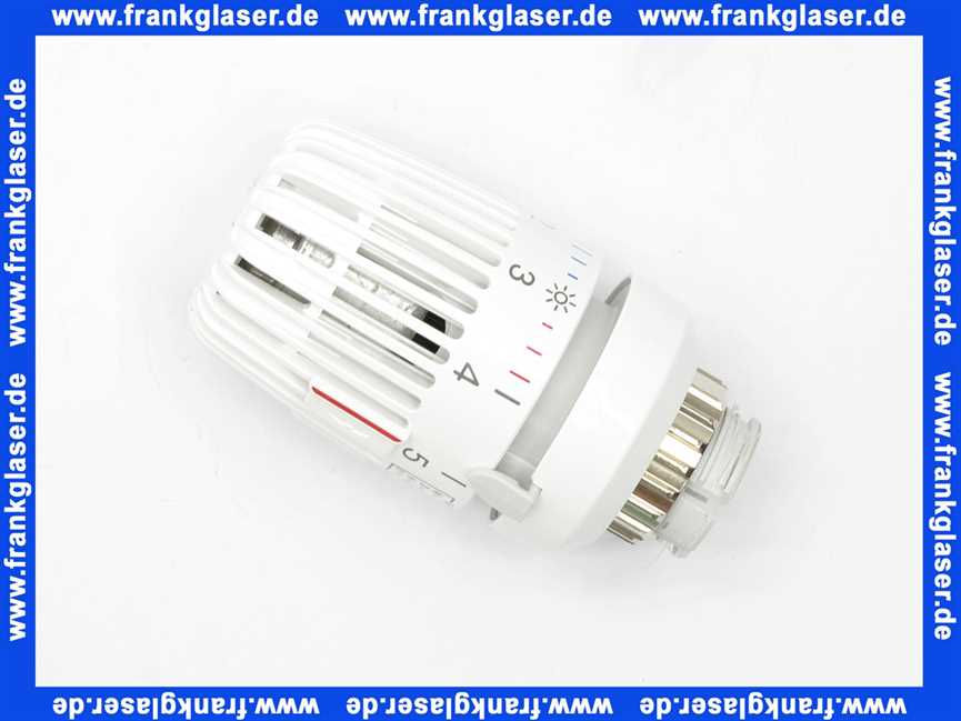 971024500 Heimeier Fühlerelement VK weiss m.Direktanschl.f.Danfoss TH-Vent.untert.