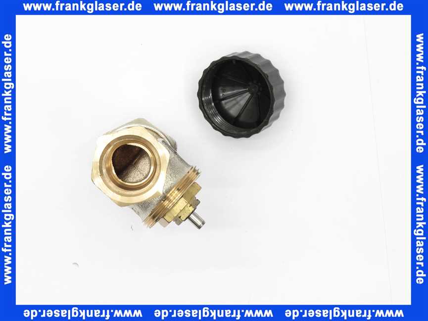 Heimeier Thermostatventil Ventilunterteil Heizkörperventil 1/2 Durchgang Rotguß vernickelt DN 15