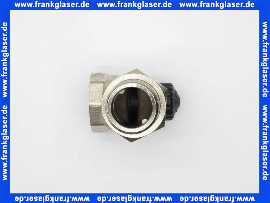 Heimeier Thermostatventil Ventilunterteil Heizkörperventil 1 1/4 Eck Rotguß vernickelt DN 32