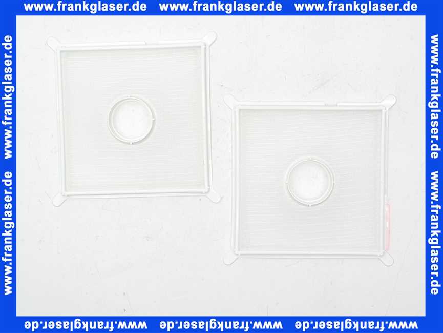 00587 Helios ELF-ELSD Ersatz-Dauerfilter zu ELS-VE, Set = 2 Stück