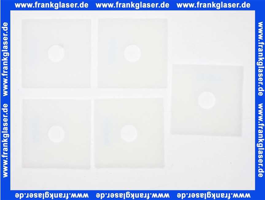 0939 Helios Ersatz-Luftfiltermatte 5 Stück für ELS-Ventilatoreneinsatz