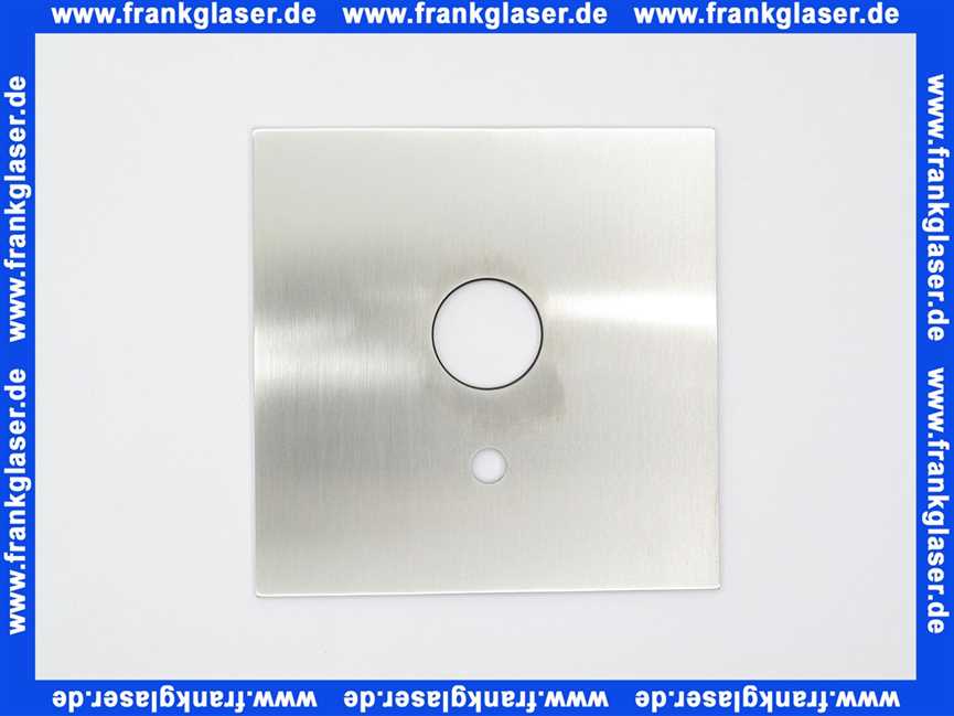 80194688509 Herzbach Blende in Edelstahl