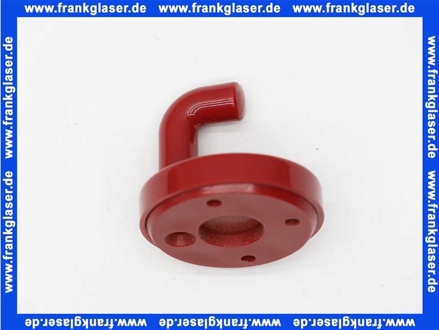 4779001033 Handtuchhaken Hewi 477 45mm rubinrot