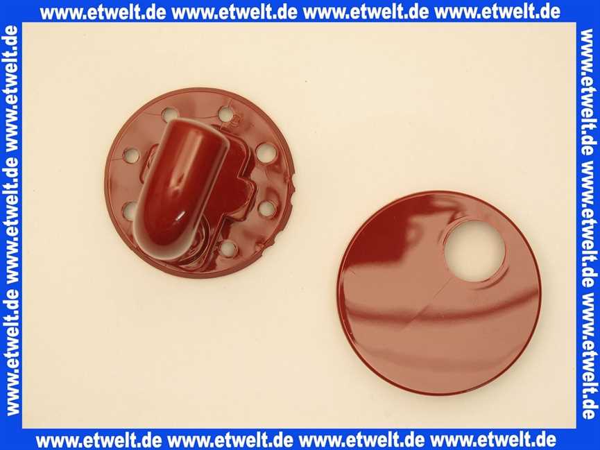 4779003033 Handtuchhaken Hewi 477 100mm rubinrot