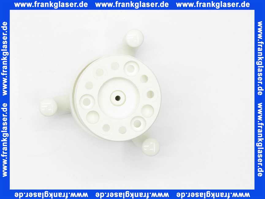 4779005099 Hewi Dreifachhaken Serie 477 d:50mm drehbar reinweiß