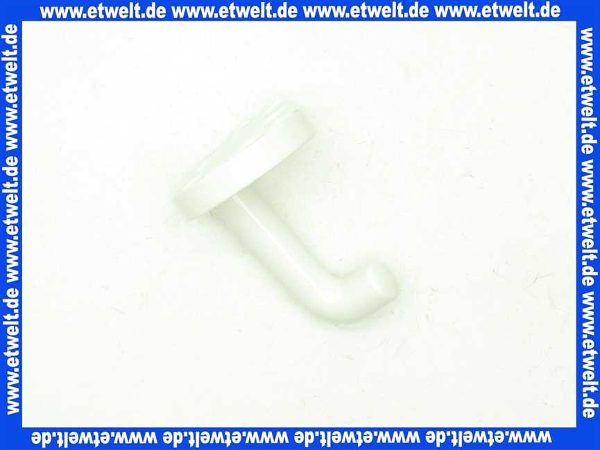 4779009099 Handtuchhaken Hewi 477 100mm reinweiss
