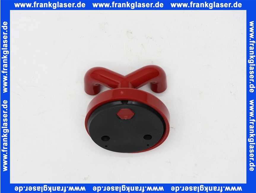 8019002033 Handtuchhaken Hewi doppelt 31mm rubinrot