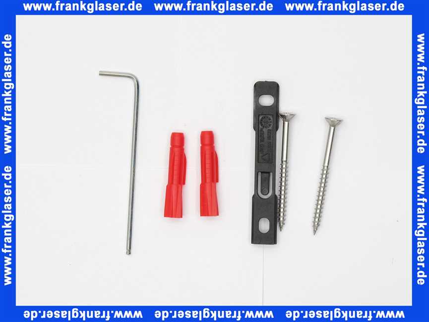 BM1220 Hewi Befestigungsmaterial System 162 WC-Papierhalter 162.21.100, 162.21.200