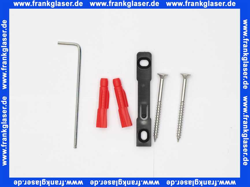 BM1220 Hewi Befestigungsmaterial System 162 WC-Papierhalter 162.21.100, 162.21.200