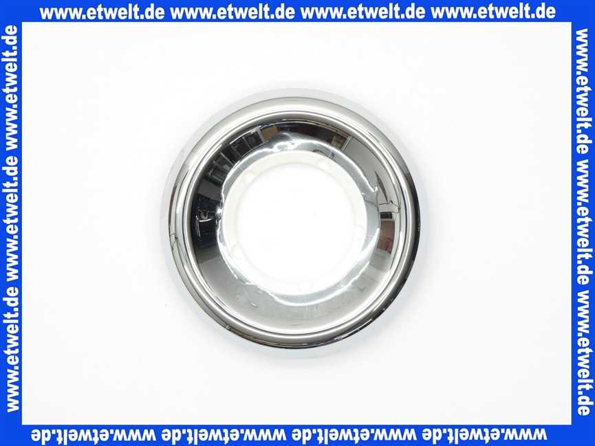 128312.305 Hoesch Abdeckring mit Halterring chrom