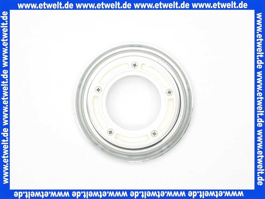 128312.305 Hoesch Abdeckring mit Halterring chrom