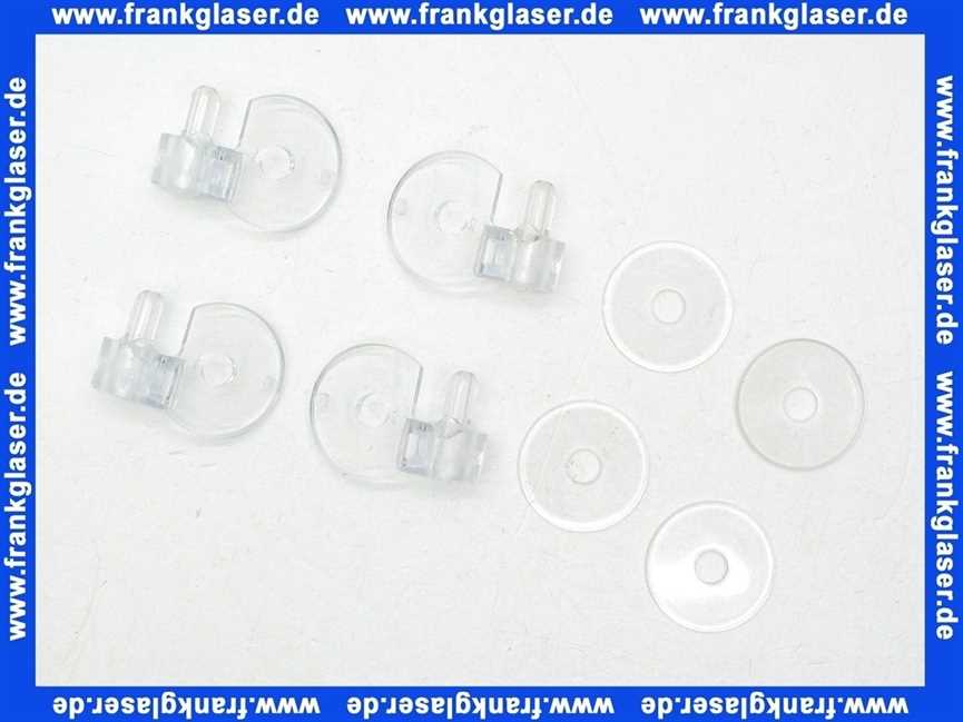 136760300 Hoesch Hoesch Scharnier Scharniersatz mit Kreuzbolzen zu Duschabtrennung Aco, Chic
