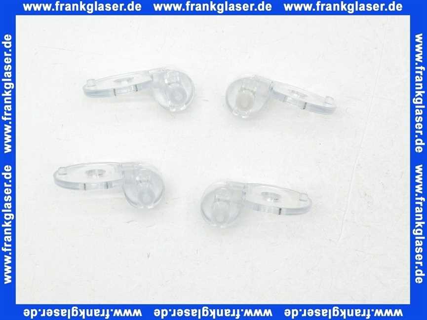 136760300 Hoesch Hoesch Scharnier Scharniersatz mit Kreuzbolzen zu Duschabtrennung Aco, Chic