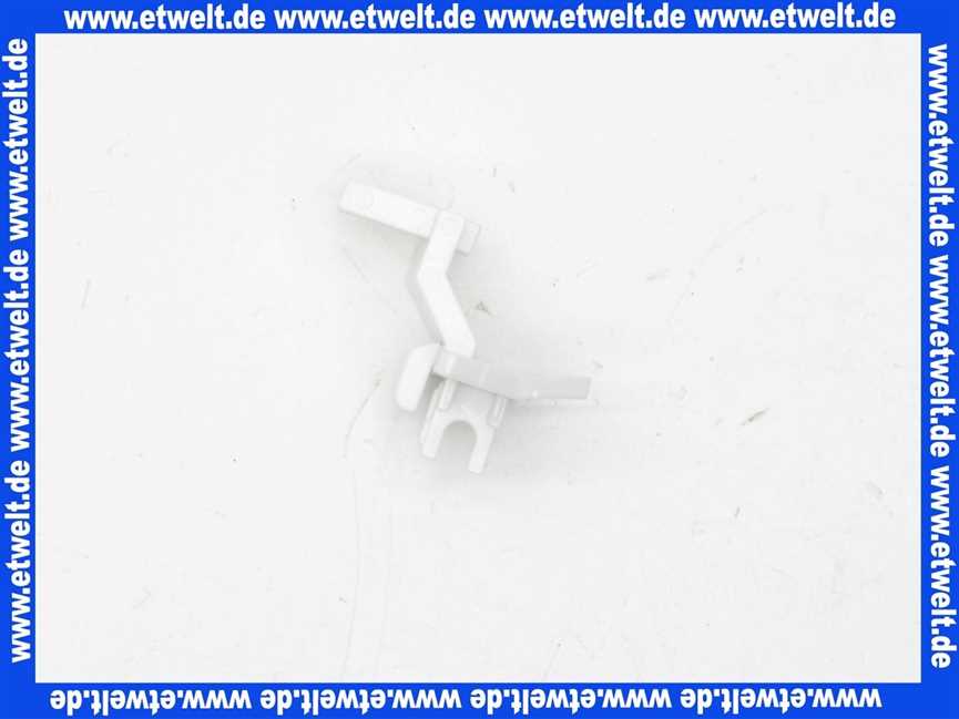 138172 Hoesch Untere Führung pro Stück Duschabtrennung