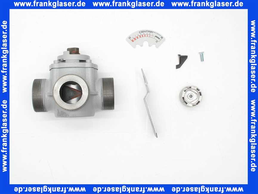 DRU3216 Honeywell Dreiwege-Universalmischer Grauguss AG PN 10 DN32 KvS=16 komplett mit Isolierung