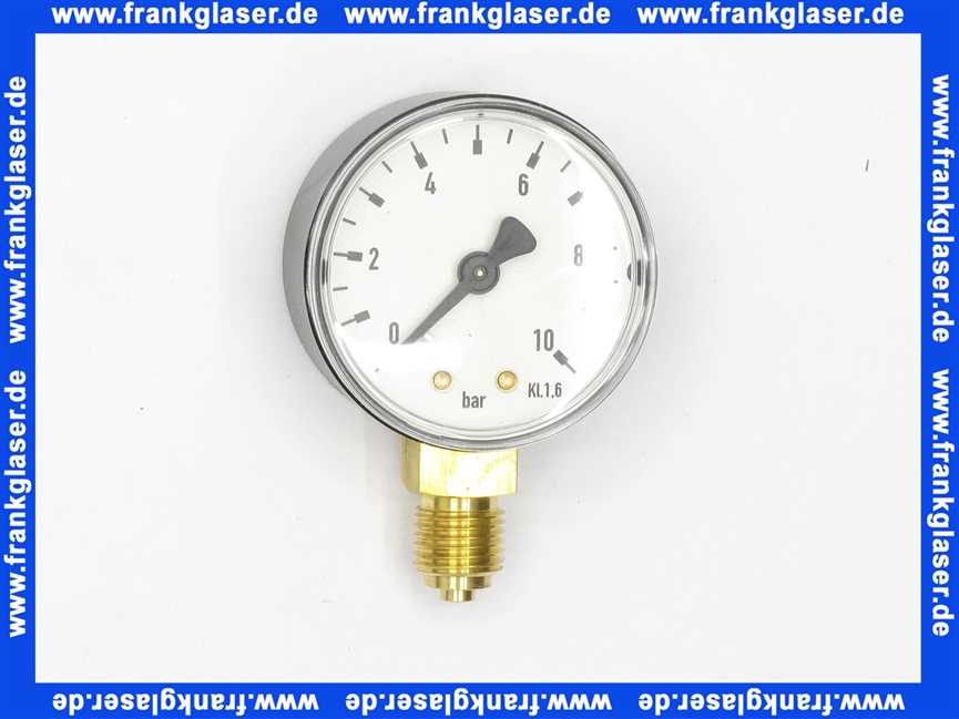 M38KA10 Honeywell Manometer M38 K - A10 für HS 10 S, 50mm
