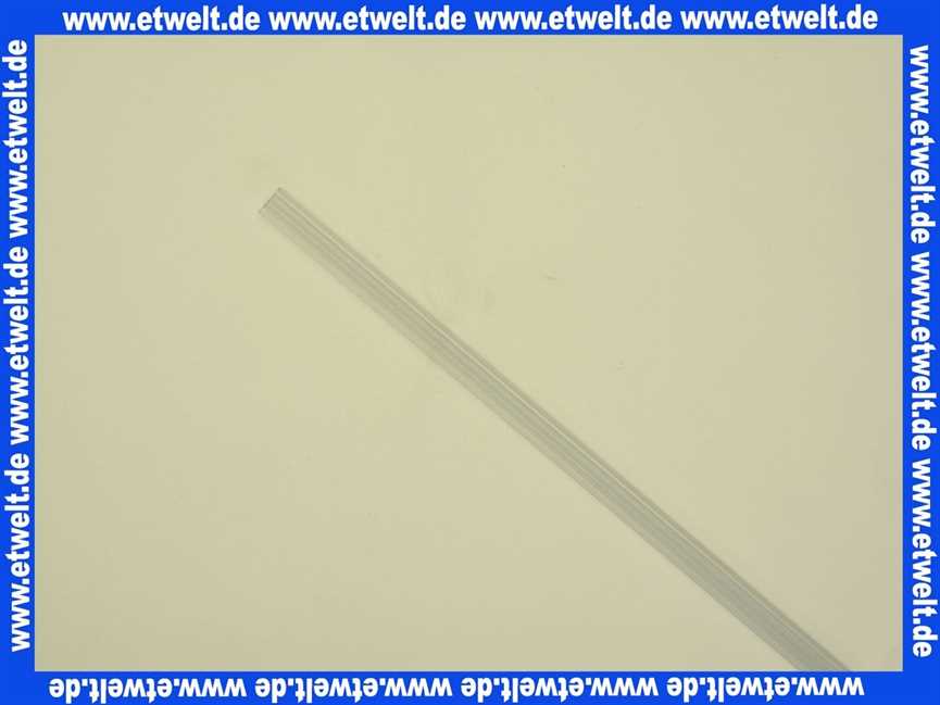 024001 Hüppe Klemmleiste zu Alpha Eckeinstieg