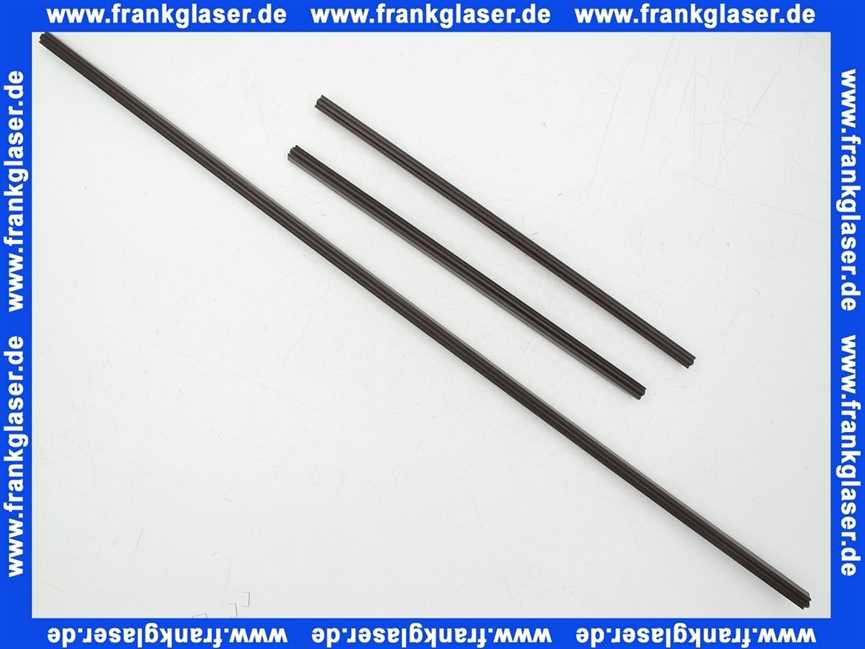 031500032 Hüppe Satz Dichtungen, braun