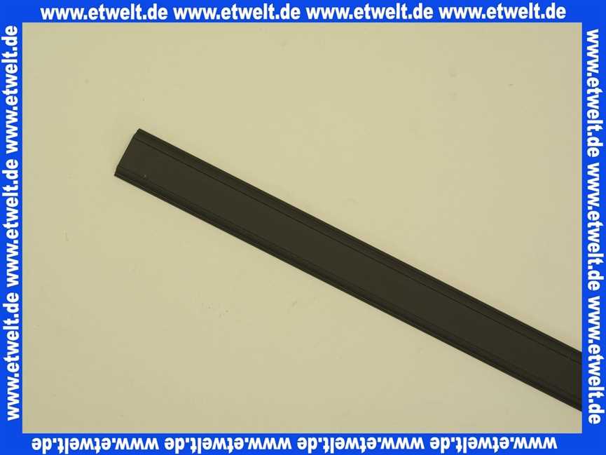 031802 Hüppe Winga 1000 senkrechtes Dichtprofil