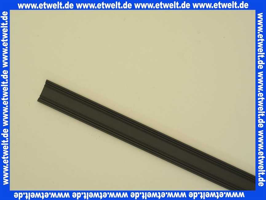 031802 Hüppe Winga 1000 senkrechtes Dichtprofil